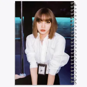 دفتر لیسا گروه بلک پینک Black Pink