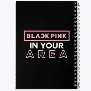 دفتر گروه بلک پینک Black Pink