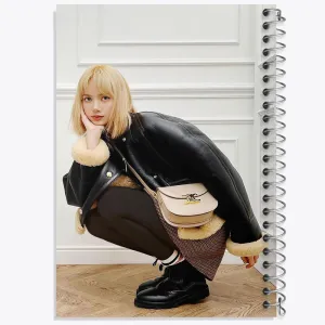 دفتر لیسا گروه بلک پینک Black Pink