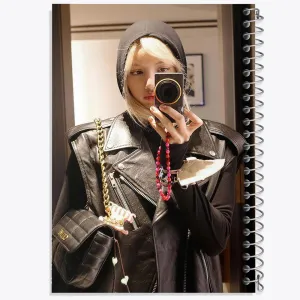 دفتر لیسا گروه بلک پینک Black Pink