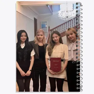 دفتر گروه بلک پینک Black Pink
