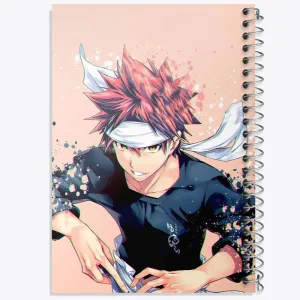 دفتر سوما انیمه جنگ غذاها Food Wars