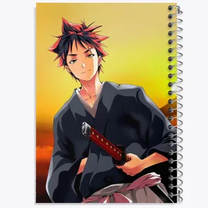 دفتر سوما انیمه جنگ غذاها Food Wars