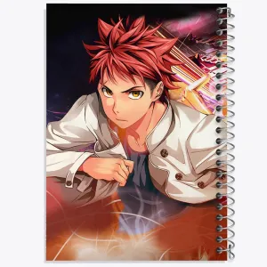 دفتر سوما انیمه جنگ غذاها Food Wars