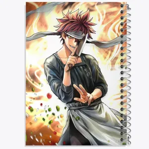 دفتر سوما انیمه جنگ غذاها Food Wars