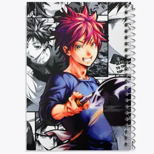 دفتر سوما انیمه جنگ غذاها Food Wars