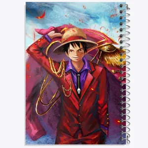 دفتر لوفی انیمه وان پیس One Piece