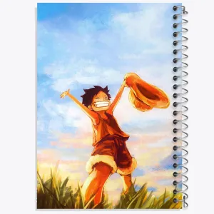 دفتر لوفی انیمه وان پیس One Piece