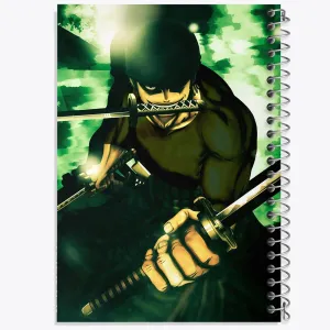 دفتر زورو انیمه وان پیس One Piece