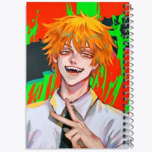 دفتر دنجی انیمه مرد اره ای Chainsaw Man