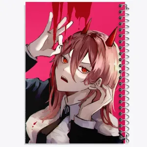 دفتر پاور انیمه مرد اره ای Chainsaw Man