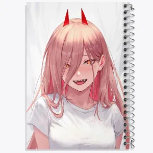 دفتر پاور انیمه مرد اره ای Chainsaw Man