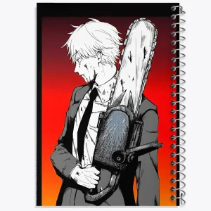 دفتر دنجی انیمه مرد اره ای Chainsaw Man