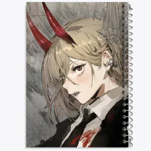 دفتر پاور انیمه مرد اره ای Chainsaw Man