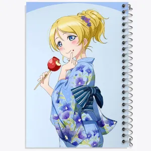 دفتر الی ایاسه انیمه لاو لایو Love Live