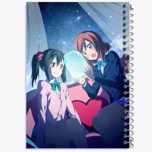 دفتر ماکی و نیکو انیمه لاو لایو Love Live