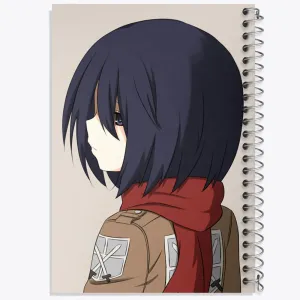 دفتر میکاسا اکرمن انیمه اتک آن تایتان Attack on Titan
