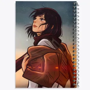 دفتر میکاسا اکرمن انیمه اتک آن تایتان Attack on Titan