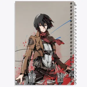 دفتر میکاسا اکرمن انیمه اتک آن تایتان Attack on Titan