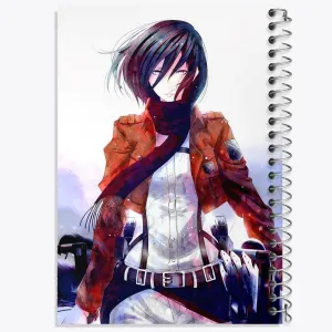 دفتر میکاسا اکرمن انیمه اتک آن تایتان Attack on Titan