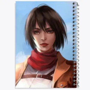 دفتر میکاسا اکرمن انیمه اتک آن تایتان Attack on Titan