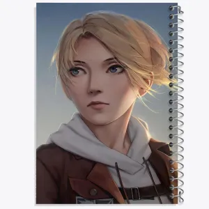 دفتر انی انیمه اتک آن تایتان Attack on Titan