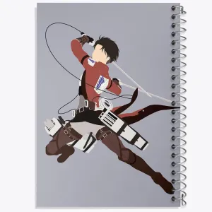 دفتر لیوای انیمه اتک آن تایتان Attack on Titan