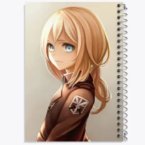 دفتر هیستوریا انیمه اتک آن تایتان Attack on Titan