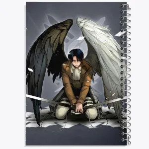 دفتر لیوای انیمه اتک آن تایتان Attack on Titan