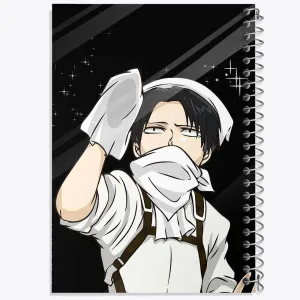 دفتر لیوای انیمه اتک آن تایتان Attack on Titan