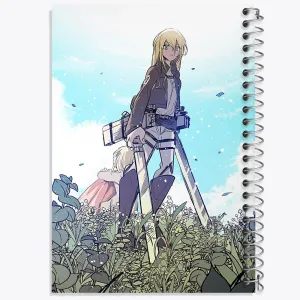 دفتر هیستوریا انیمه اتک آن تایتان Attack on Titan