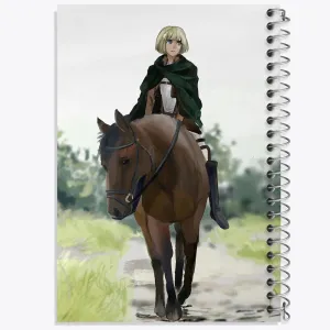 دفتر ارمین انیمه اتک آن تایتان Attack on Titan