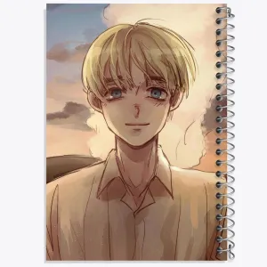 دفتر ارمین انیمه اتک آن تایتان Attack on Titan