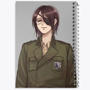 دفتر هانجی انیمه اتک آن تایتان Attack on Titan