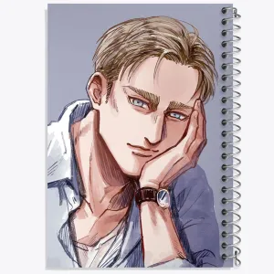 دفتر اروین اسمیث انیمه اتک آن تایتان Attack on Titan