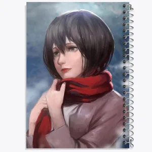 دفتر میکاسا اکرمن انیمه اتک آن تایتان Attack on Titan