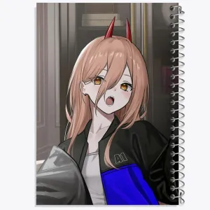 دفتر پاور انیمه مرد اره ای Chainsaw Man