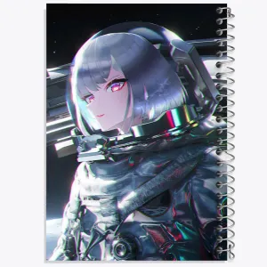 دفتر لوسی انیمه سایبر پانک Cyberpunk