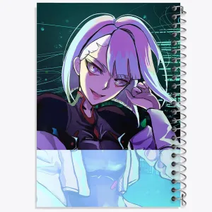 دفتر لوسی انیمه سایبر پانک Cyberpunk