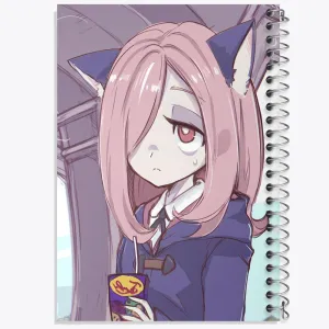 دفتر سوسی انیمه جادوگران کوچک Little Witch Academia