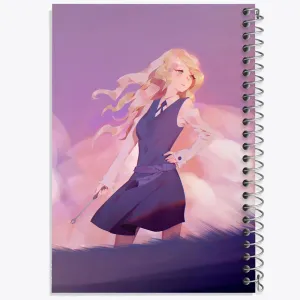 دفتر دیانا انیمه جادوگران کوچک Little Witch Academia