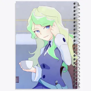 دفتر دیانا انیمه جادوگران کوچک Little Witch Academia
