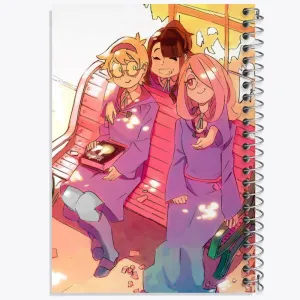 دفتر سوسی و اکو و جانسون انیمه جادوگران کوچک Little Witch Academia