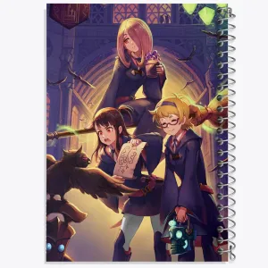 دفتر اکو انیمه جادوگران کوچک Little Witch Academia