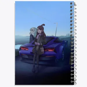 دفتر اکو و دیانا انیمه جادوگران کوچک Little Witch Academia
