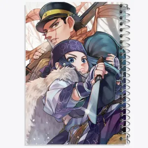 دفتر سایچی و اسیرپا انیمه کامویی طلایی Golden Kamuy