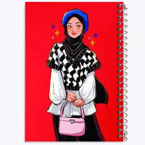 دفتر دخترانه باحجاب