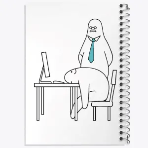 دفتر تنبل خسته