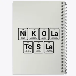 دفتر نیکولاس تسلا Tesla