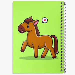 دفتر حیوانات بامزه اسب